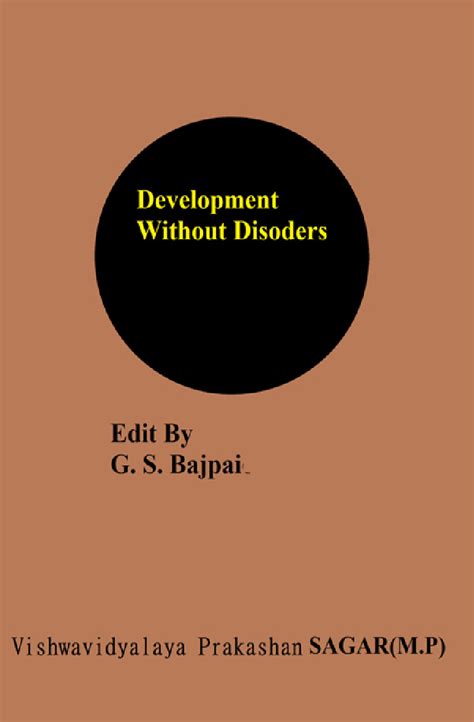 Development Without Disorders Criminological Viewpoints Epub
