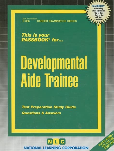 Developmental Aide TraineePassbooks Kindle Editon