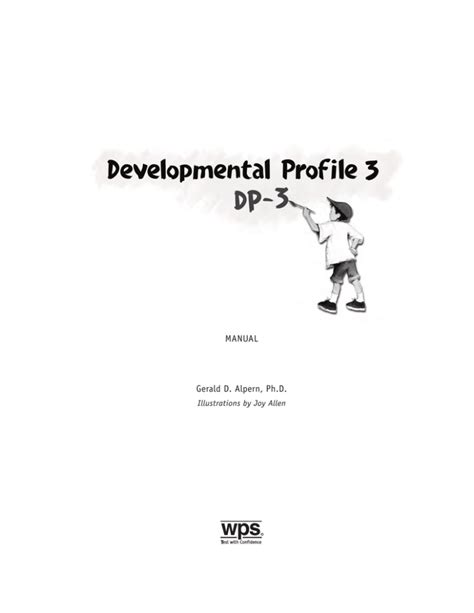 Developmental profile 3 manual how to score Ebook Doc