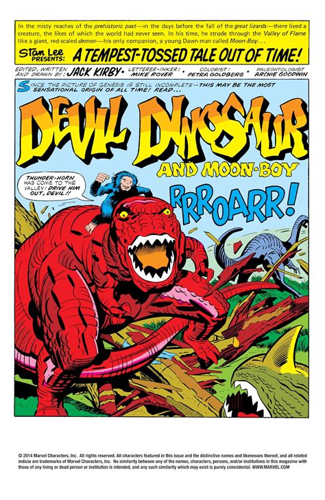 Devil Dinosaur by Jack Kirby The Complete Collection PDF