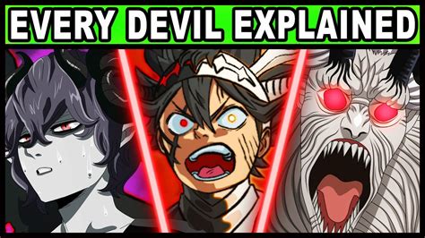 Devils in Black Clover: A Comprehensive Guide to the Dark Forces