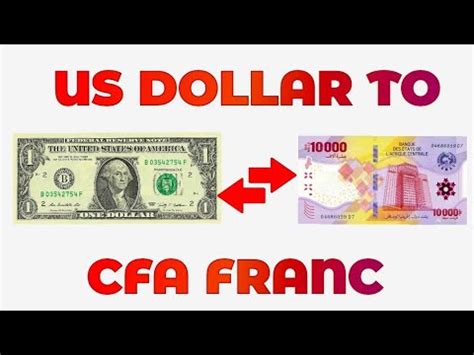 Devise dollar US Franc CFA: Understanding the Exchange Rate and Its Implications