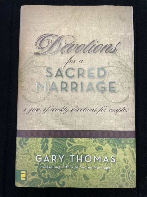 Devotions Sacred Marriage Weekly Couples Reader