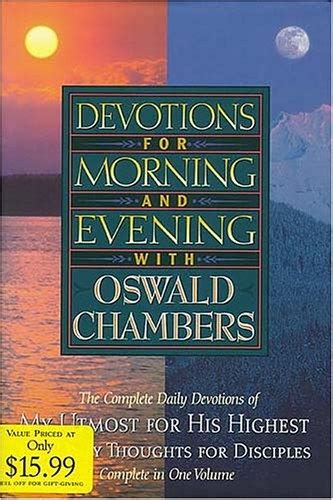 Devotions for Morning and Evening with Oswald Chambers Kindle Editon