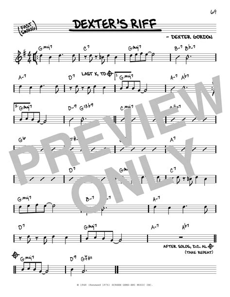 Dexter gordon sheet Ebook Epub