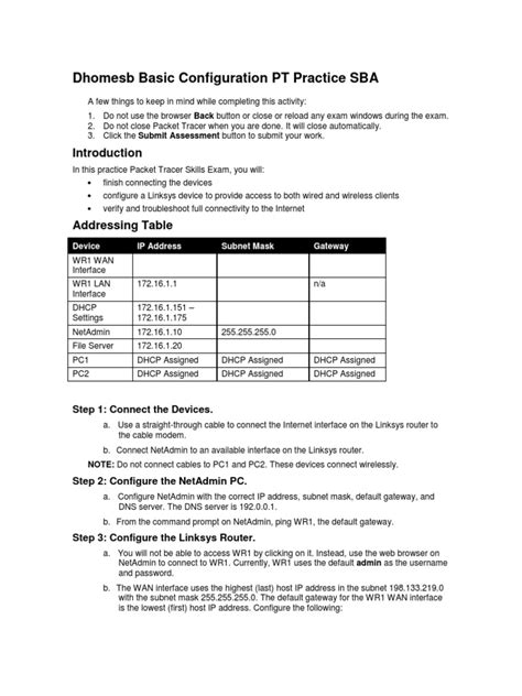 Dhomesb Pt Practice Sba Solution Epub