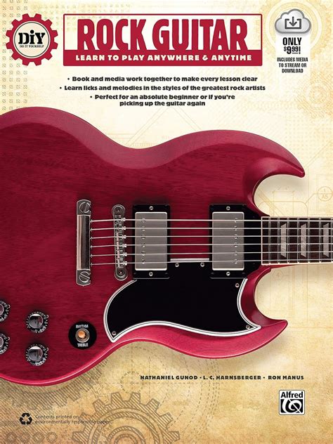 DiY Do it Yourself Rock Guitar Learn to Play Anywhere and Anytime Book and Online Audio and Video