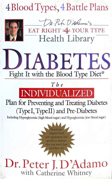 Diabetes Fight It with the Blood Type Diet Epub