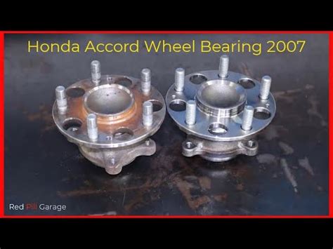 Diagnose and Replace Your Honda Accord 2007 Wheel Bearing with Expert Guidance