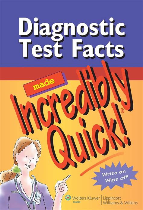 Diagnostic Test Facts Made Incredibly Quick Incredibly Easy Series Kindle Editon