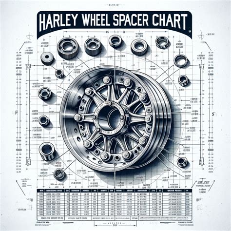 Diagram Harley Wheel Spacer Chart
