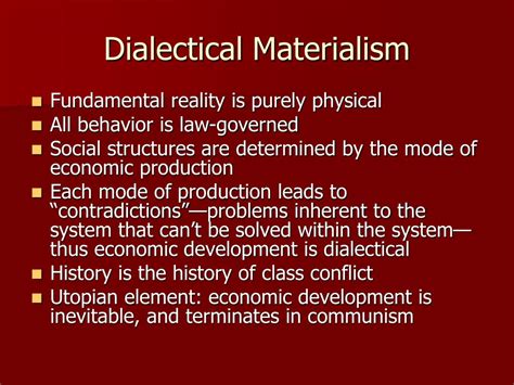 Dialectical Materialism Doc
