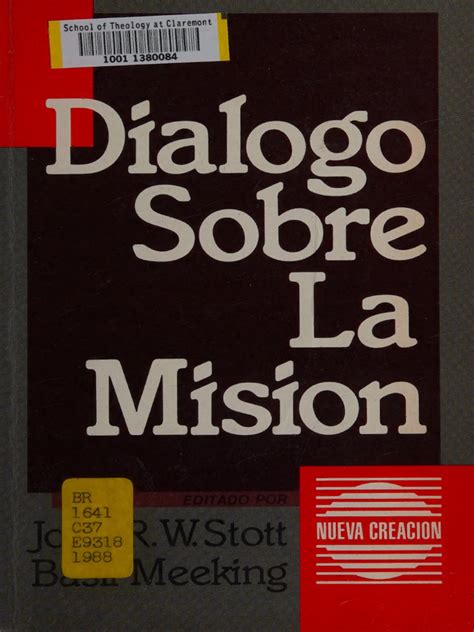 Dialogo Sobre LA Mision Reader