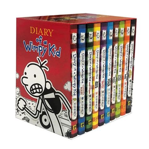 Diary of a Wimpy Kid 1-4 4 Volumes Chinese english Doc