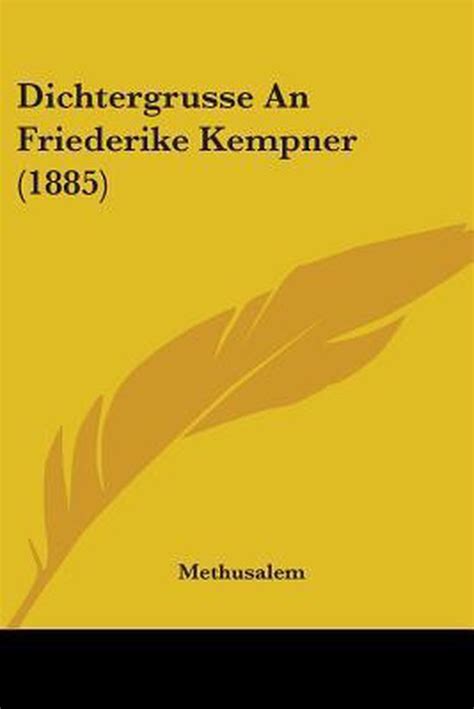 Dichtergrusse an Friederike Kempner Kindle Editon