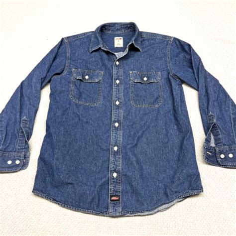 Dickies Denim Shirt: A Timeless Classic with Unrivaled Versatility