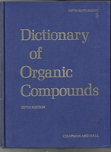 Dictionary Organic Compounds, Supplement 5 Doc