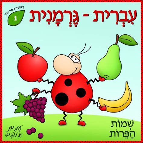 Dictionary for Kids Learn Hebrew and German First Words Fruit s Names Dictionaries for children Book 1 PDF