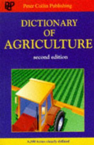 Dictionary of Agriculture Kindle Editon