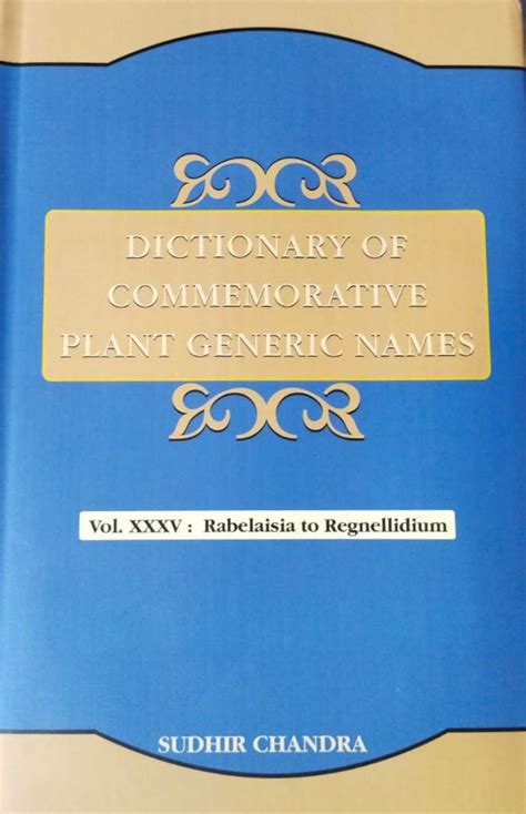 Dictionary of Commemorative Plant Generic Names Clevelandina to Czernya Vol. 5 Epub