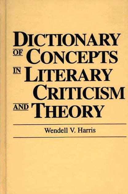 Dictionary of Concepts in Literary Criticism and Theory PDF