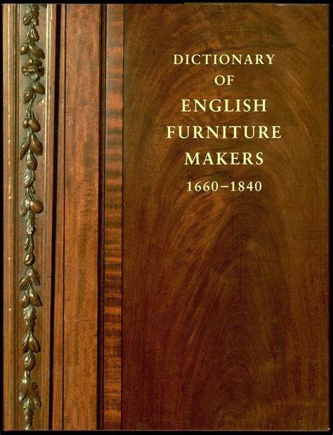 Dictionary of English Furniture Makers 1660-1840 Index Reader
