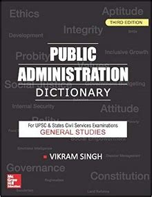 Dictionary of Public Administration Reader