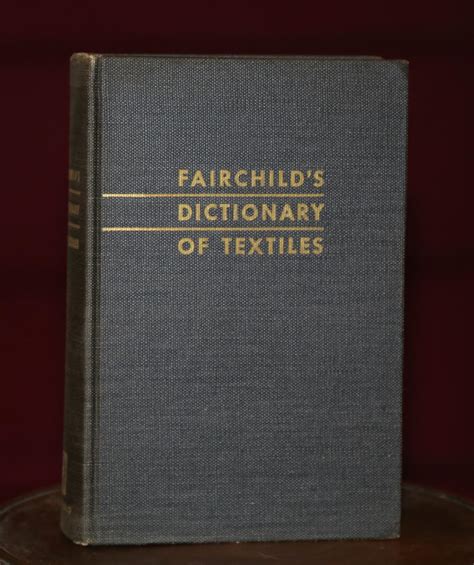 Dictionary of Textiles 1st Edition PDF