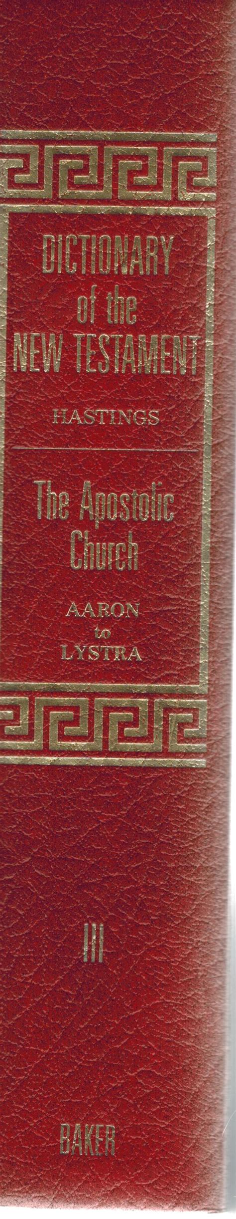 Dictionary of the Apostolic Doc