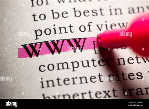 Dictionary of the World Wide Web Reader