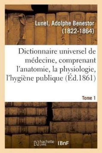 Dictionnaire Universel de M Decine Kindle Editon