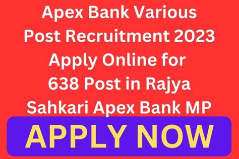 Did You Apply for the MP Apex Bank Result 2023? The Wait is Over!