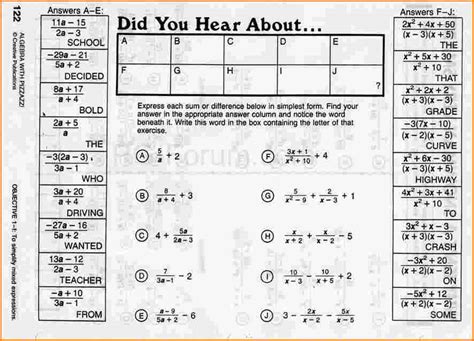 Did You Hear The Algebra Answer Epub