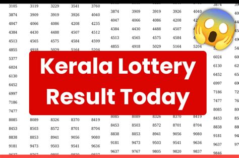 Did You Miss the Kerala Lottery 1pm Draw? Here's Your One-Stop Guide!