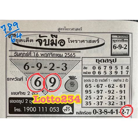 Did Your Ticket Match the เลขงวด 16 กค 65? Here's How to Find Out!