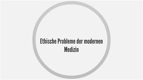 Die Medizin und die ethische Frage des modernen Menschen Medicine and the Ethical Problem of Modern Man German Edition Reader