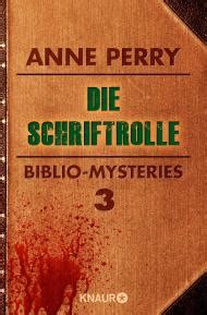 Die Schriftrolle Biblio-Mysteries 3 German Edition Epub