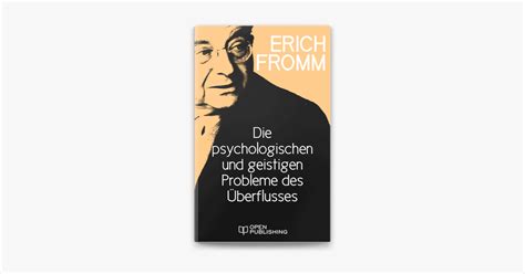 Die psychologischen und geistigen Probleme des Überflusses German Edition PDF