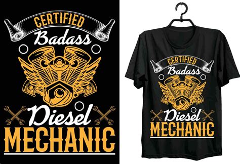 Diesel Mechanic Tee Shirts: A Statement of Pride and Expertise