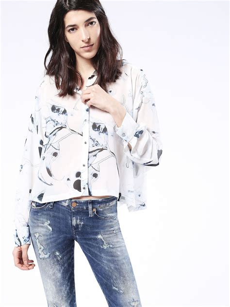 Diesel Women's Shirts: The Epitome of Edgy Style