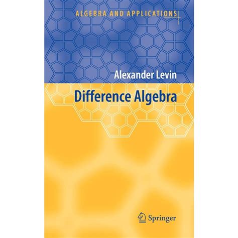 Difference Algebra 1st Edition Reader