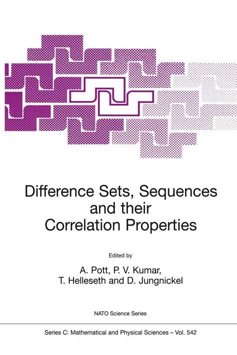 Difference Sets, Sequences and their Correlation Properties 1st Edition Doc