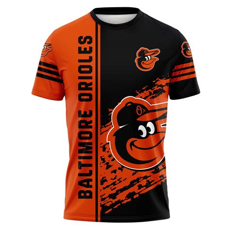 Different Styles and Designs of Baltimore Orioles T-Shirts