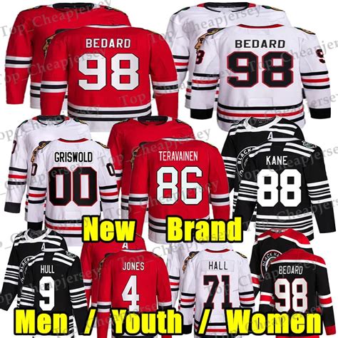 Different Styles of Connor Bedard Jerseys