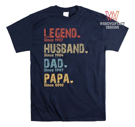 Different Styles of Dad T-Shirts