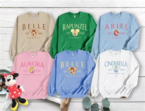 Different Styles of Disney Sweatshirts for Women