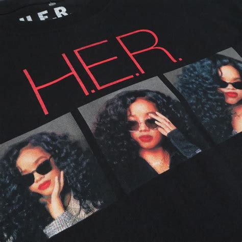 Different Styles of H.E.R. Tour Shirts