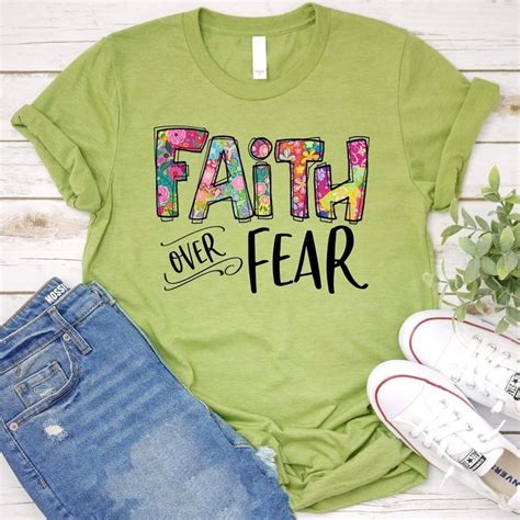 Different Types of Faith Tee Shirts