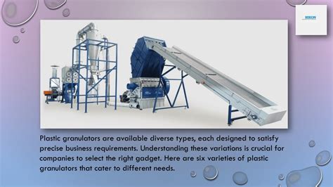 Different Types of Granulators