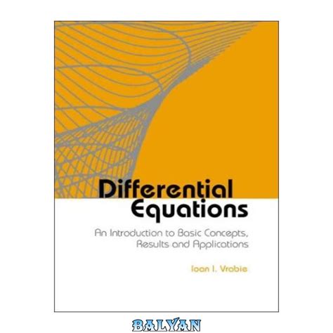 Differential Equations An Introduction to Basic Concepts PDF